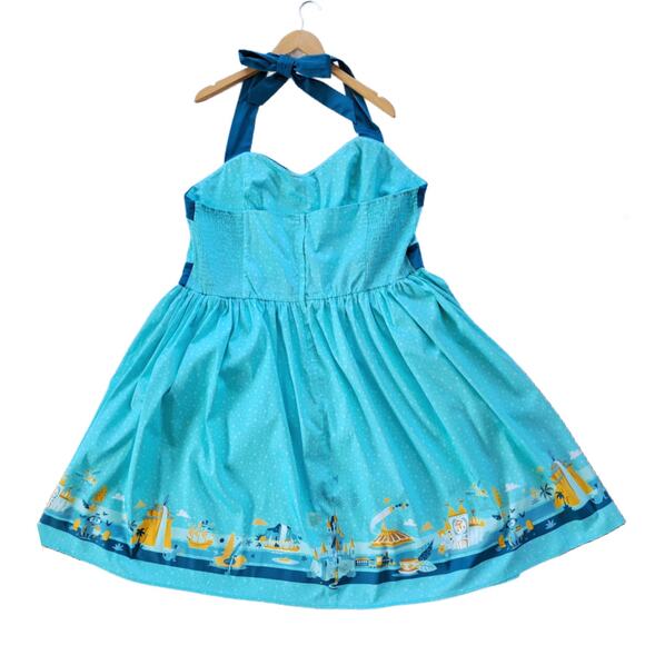 NWT Disney Dress Shop Magic Kingdom Retro Halter Dress Size 2X - Picture 7 of 13